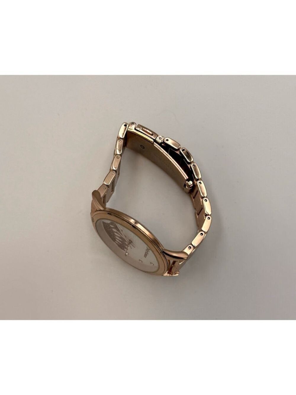 Juicy Couture Gold Crown Watch – Crystal Accents, Elegant Bracelet Style 2240 - Picture 3 of 3